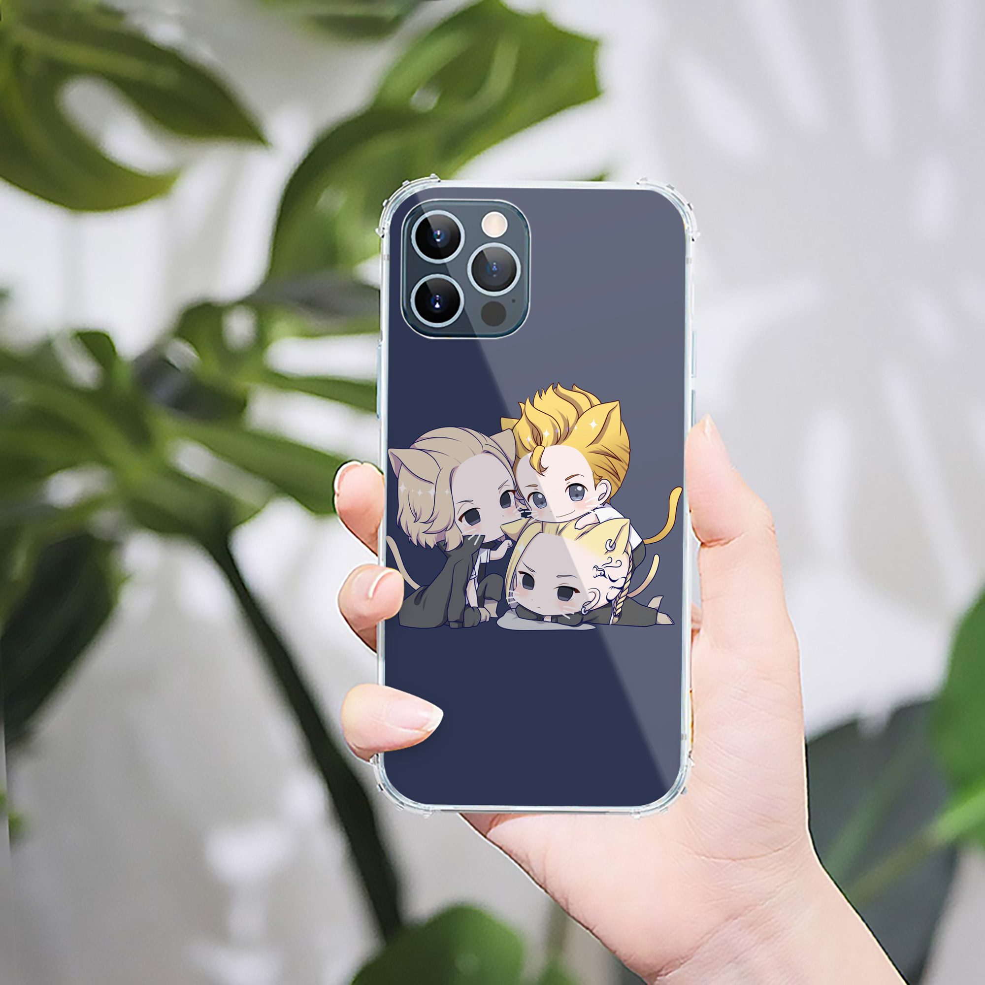 （画像用） 東京リベンジャーズ Tokyo Revengers 【iPhone 12シリーズ対応】透明スマホケース（クリアソフトケース）